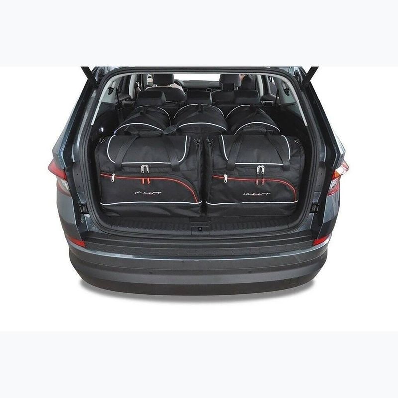 Sada tašiek do batožinového priestoru KJUST Skoda Kodiaq 2016-2023 5 ks black 11