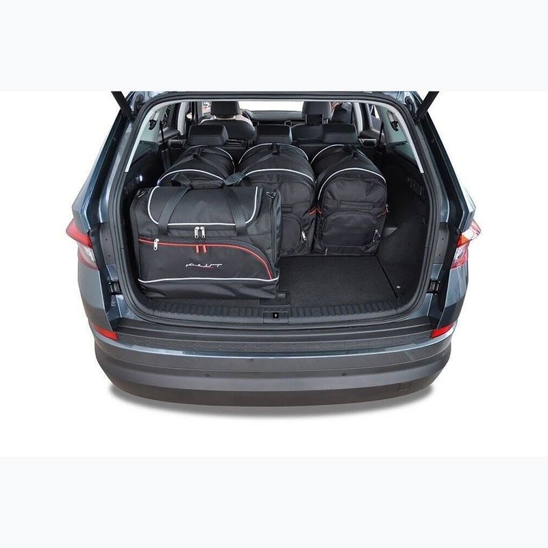 Sada tašiek do batožinového priestoru KJUST Skoda Kodiaq 2016-2023 5 ks black 12