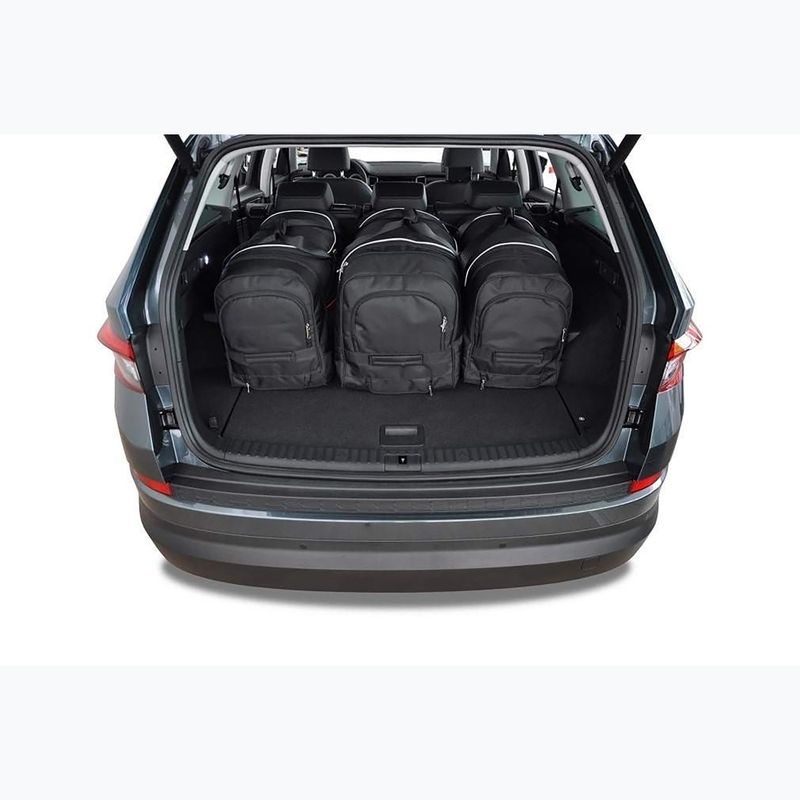 KJUST Sada tašiek do kufra Škoda Kodiaq 2016-2023 5 ks čierna. 13