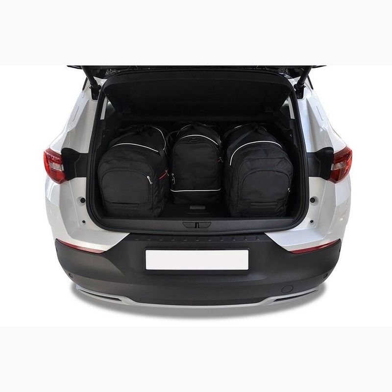 KJUST sada tašiek do batožinového priestoru Opel Grandland X 2017+ 4 ks čierna. 13