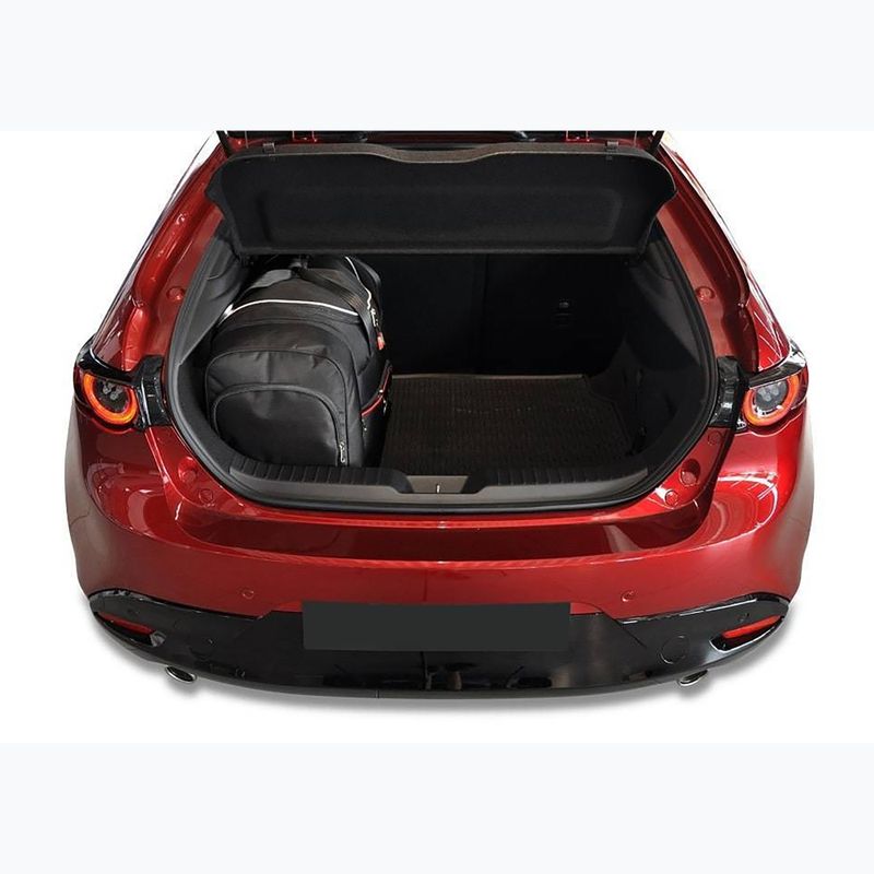 Sada tašiek do kufra KJUST Mazda 3 Hatchback 2018+ 4 ks. čierna 16