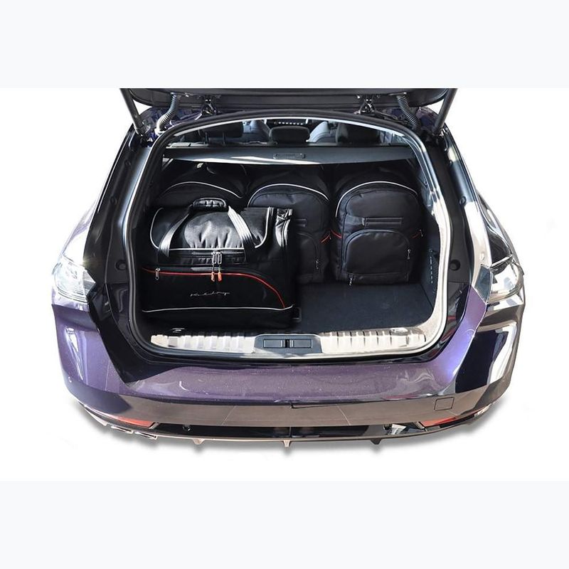 KJUST sada tašiek do kufra Peugeot 508 Sw 2018+ 5 ks čierna. 12