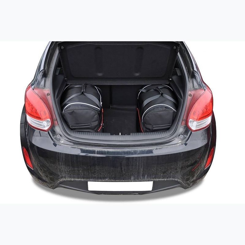 Sada tašiek do kufra KJUST Hyundai Veloster Coupe 2011-2014 3 ks black 11