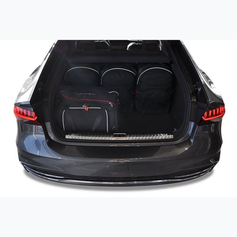Súprava tašiek do batožinového priestoru auta KJUST Audi A7 2017+ 5 ks black 17