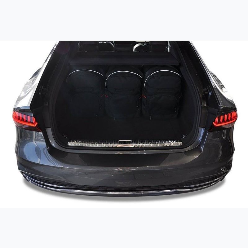 Súprava tašiek do batožinového priestoru auta KJUST Audi A7 2017+ 5 ks black 18
