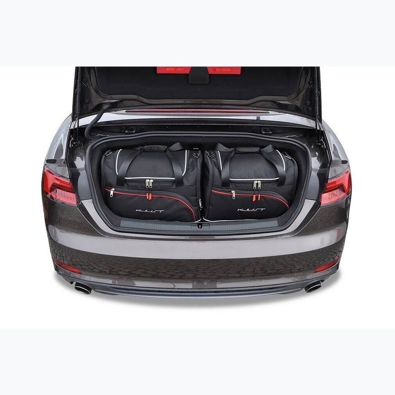 KJUST Audi A5 Cabrio 2017-2018 sada tašiek do kufra 4 ks čierna 13