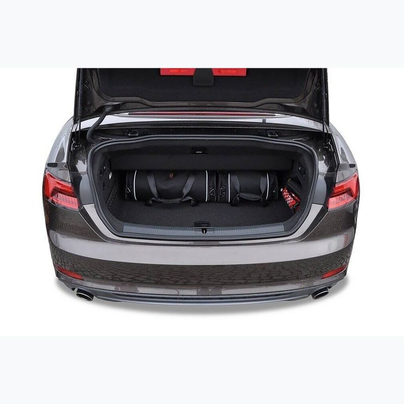 KJUST Audi A5 Cabrio 2017-2018 sada tašiek do kufra 4 ks čierna 15