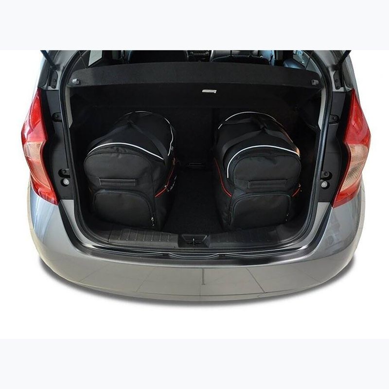 Sada tašiek do kufra KJUST Nissan Note 2013-2016 3 ks. čierna 12