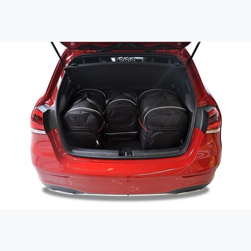 Súprava tašiek do batožinového priestoru KJUST Mercedes-Benz A Hatchback 2018+ 4 ks black 13