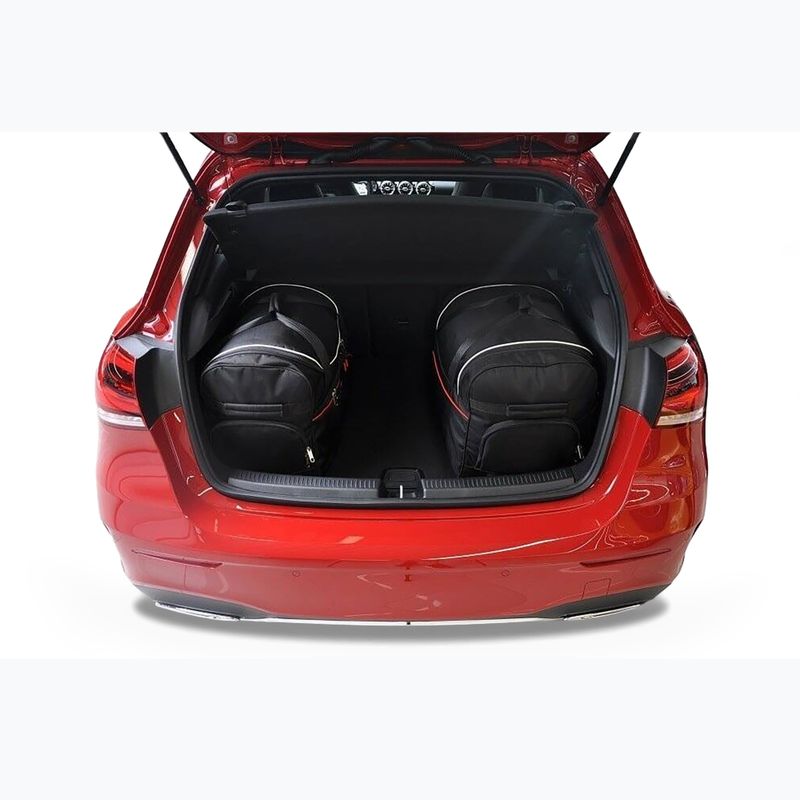 Súprava tašiek do batožinového priestoru KJUST Mercedes-Benz A Hatchback 2018+ 4 ks black 14