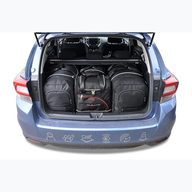 KJUST sada tašiek do kufra Subaru Impreza 2017+ 4 ks čierna. 13