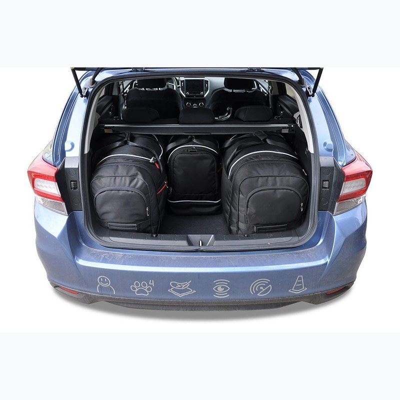 KJUST sada tašiek do kufra Subaru Impreza 2017+ 4 ks čierna. 14