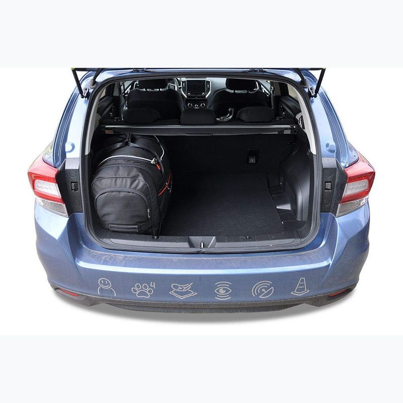 KJUST sada tašiek do kufra Subaru Impreza 2017+ 4 ks čierna. 16