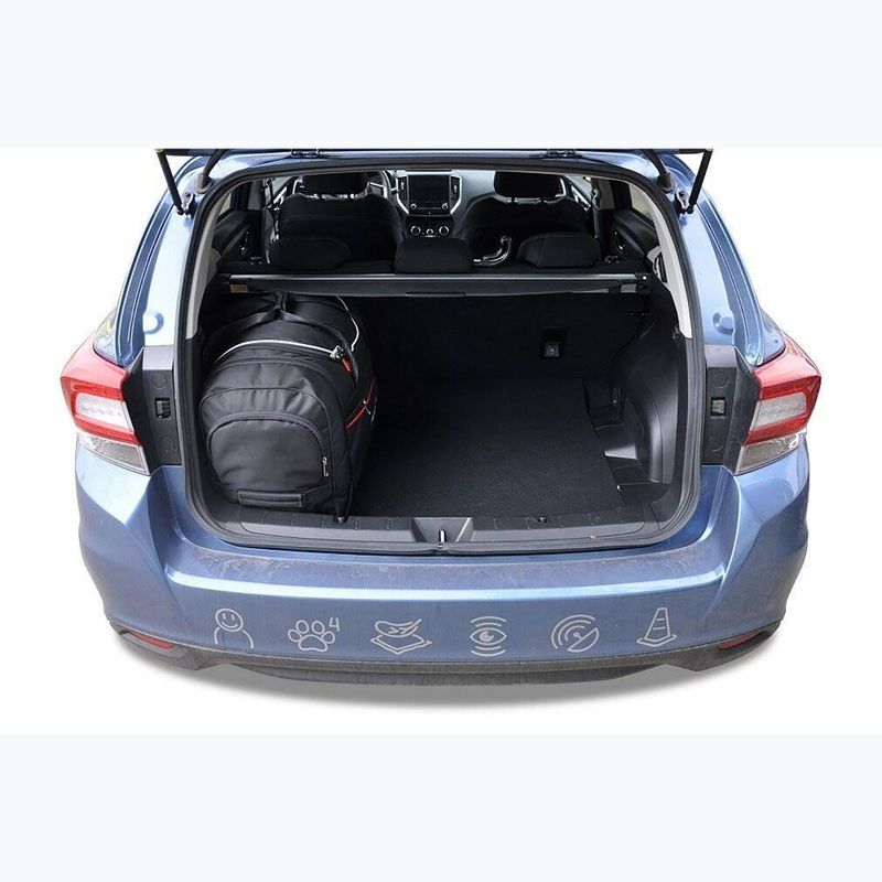 KJUST sada tašiek do kufra Subaru Impreza 2017+ 4 ks čierna. 16