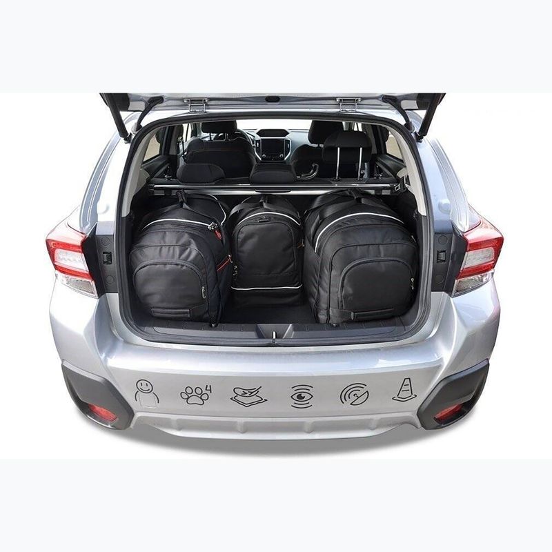 KJUST Sada tašiek do kufra Subaru Xv 2017+ 4 ks čierna. 15