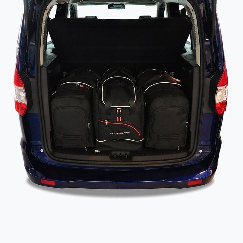 Sada tašiek do kufra KJUST Ford Tourneo Courier 2014+ 4 ks black 14