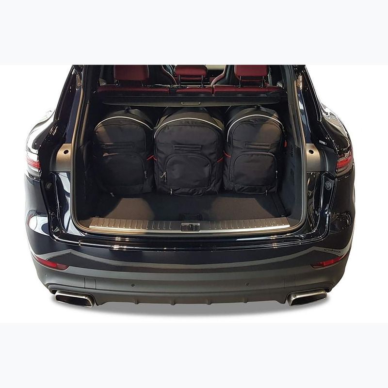KJUST Porsche Cayenne 2017+ sada tašiek do kufra 5 ks čierna. 15