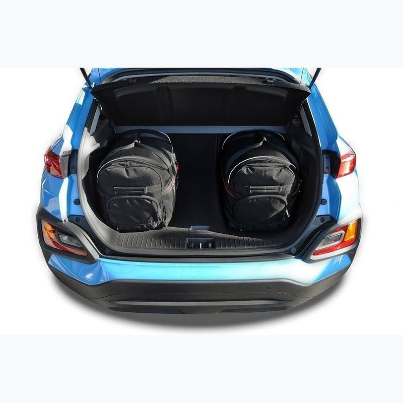 Sada tašiek do kufra KJUST Hyundai Kona 2017-2022 3 ks black 16