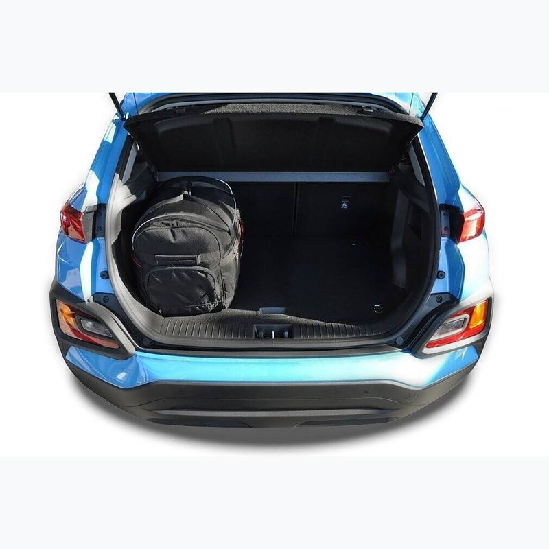Sada tašiek do kufra KJUST Hyundai Kona 2017-2022 3 ks black 17