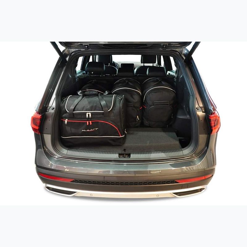 KJUST Seat Tarraco 2018+ 5 sada batožinových tašiek čierna. 12