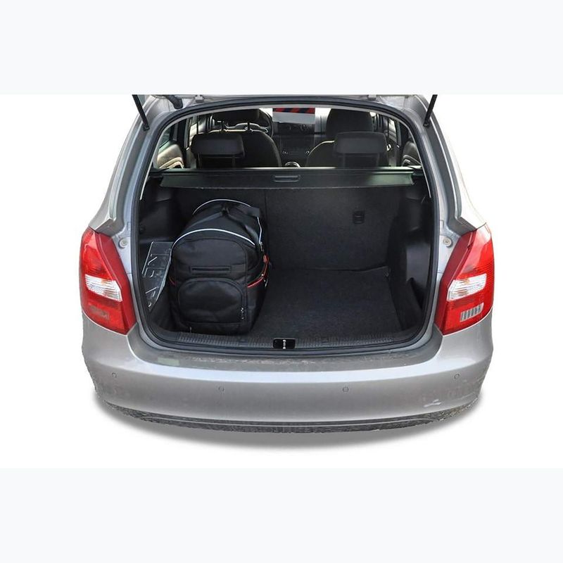 KJUST sada tašiek do kufra Škoda Fabia Combi 2007-2014 5 ks čierna. 16