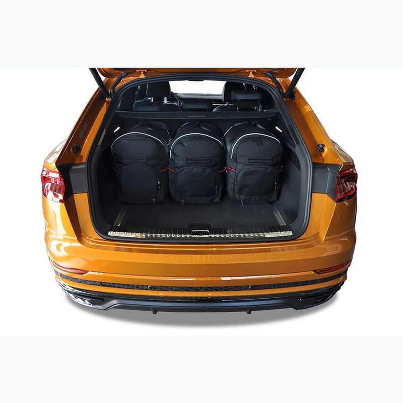 KJUST Audi Q8 sada tašiek do kufra 2018+ 5 ks čierna 18