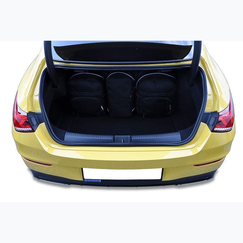 Sada tašiek do kufra KJUST Mercedes-Benz Cla Coupe 2019+ 5 ks. čierna 16