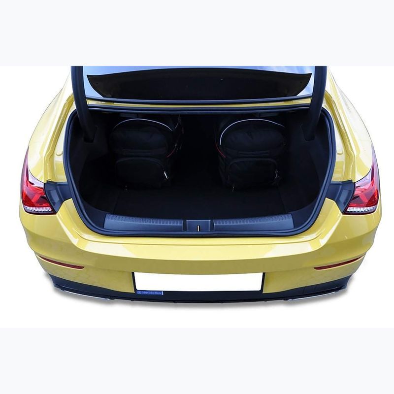 Sada tašiek do kufra KJUST Mercedes-Benz Cla Coupe 2019+ 5 ks. čierna 17