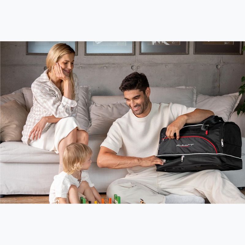 Sada tašiek do kufra KJUST Cupra Formentor 2020+ 4 ks black 17