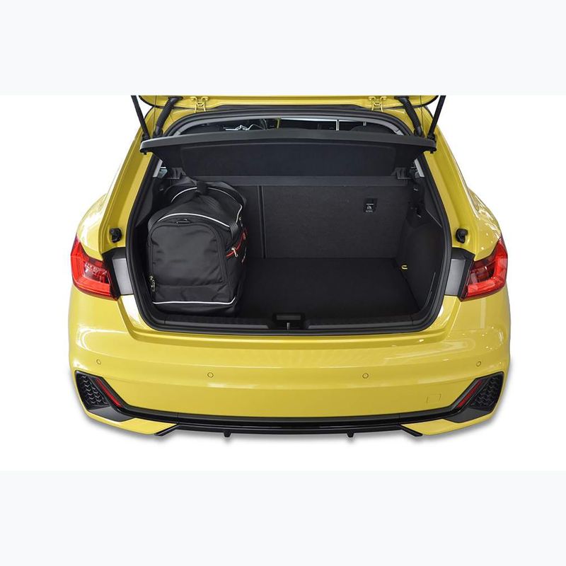 KJUST Sada tašiek do kufra Audi A1 2018+ 3 ks čierna 15