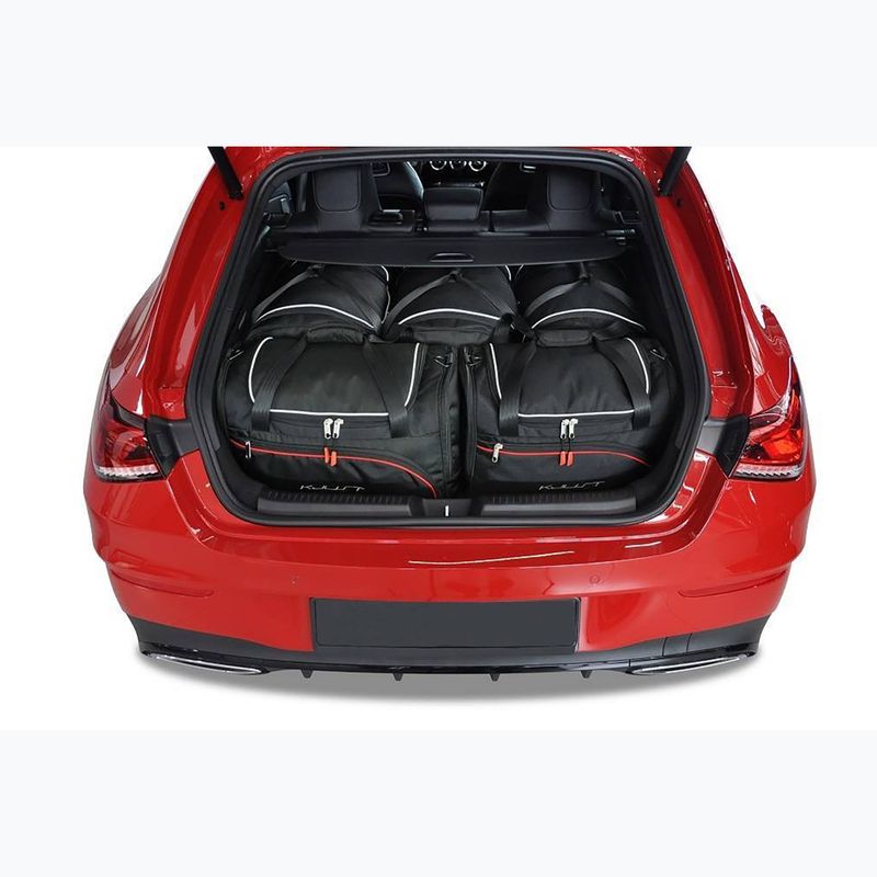 Sada tašiek do kufra KJUST Mercedes-Benz Cla Shooting Brake 2019+ 5 ks. čierna 12