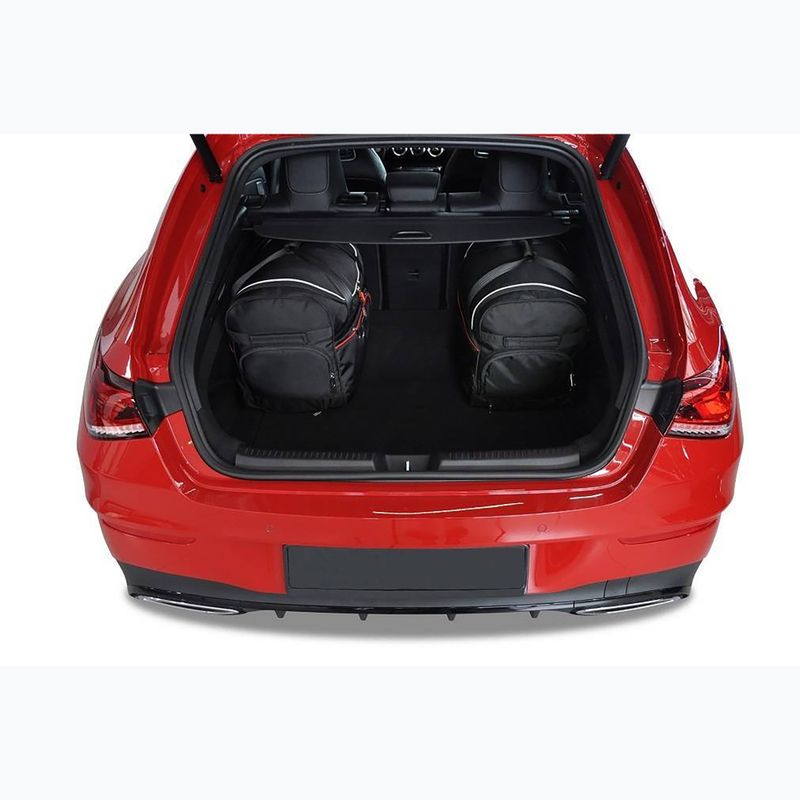 Sada tašiek do kufra KJUST Mercedes-Benz Cla Shooting Brake 2019+ 5 ks. čierna 15