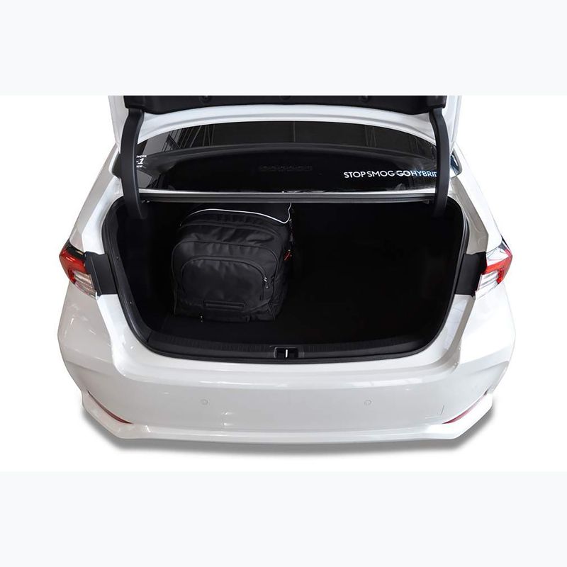KJUST Toyota Corolla Limousine 2019+ sada 4 batožinových tašiek čierna. 17
