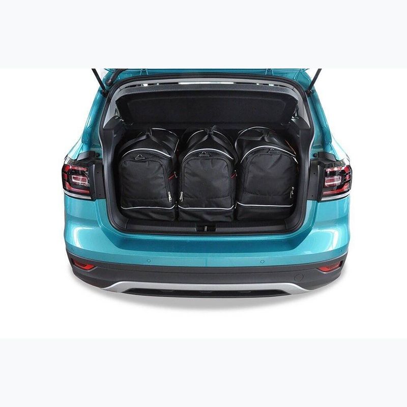 KJUST Volkswagen T-Cross 2018+ sada batožinového priestoru 3 ks čierna. 14