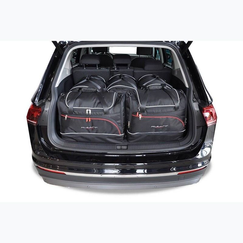 Súprava tašiek do batožinového priestoru KJUST Volkswagen Tiguan Allspace 2017+ 5 ks black 14