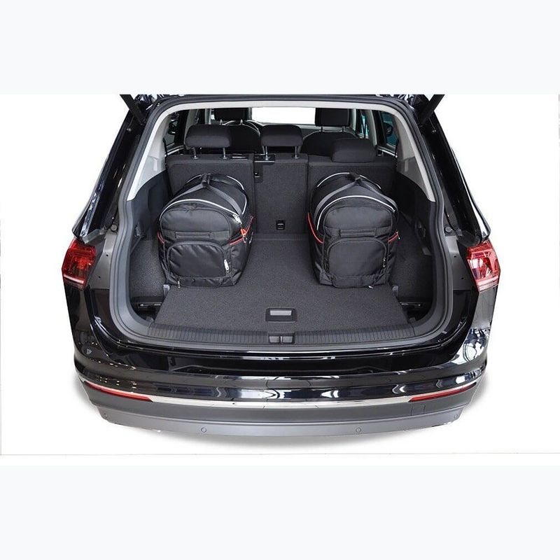 Súprava tašiek do batožinového priestoru KJUST Volkswagen Tiguan Allspace 2017+ 5 ks black 17