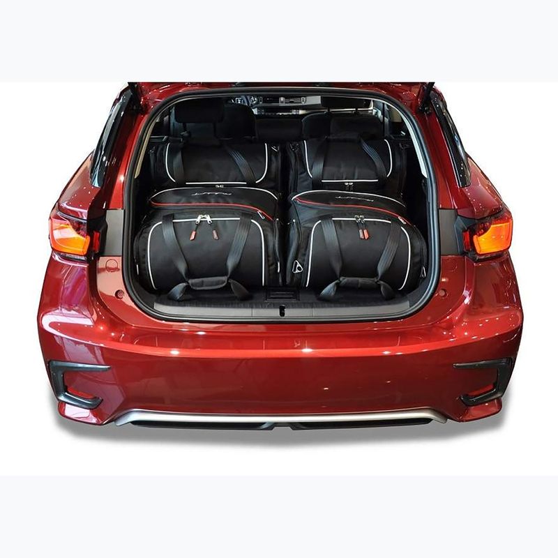 Súprava tašiek do batožinového priestoru KJUST Lexus Ct 2010-2021 4 ks black 12