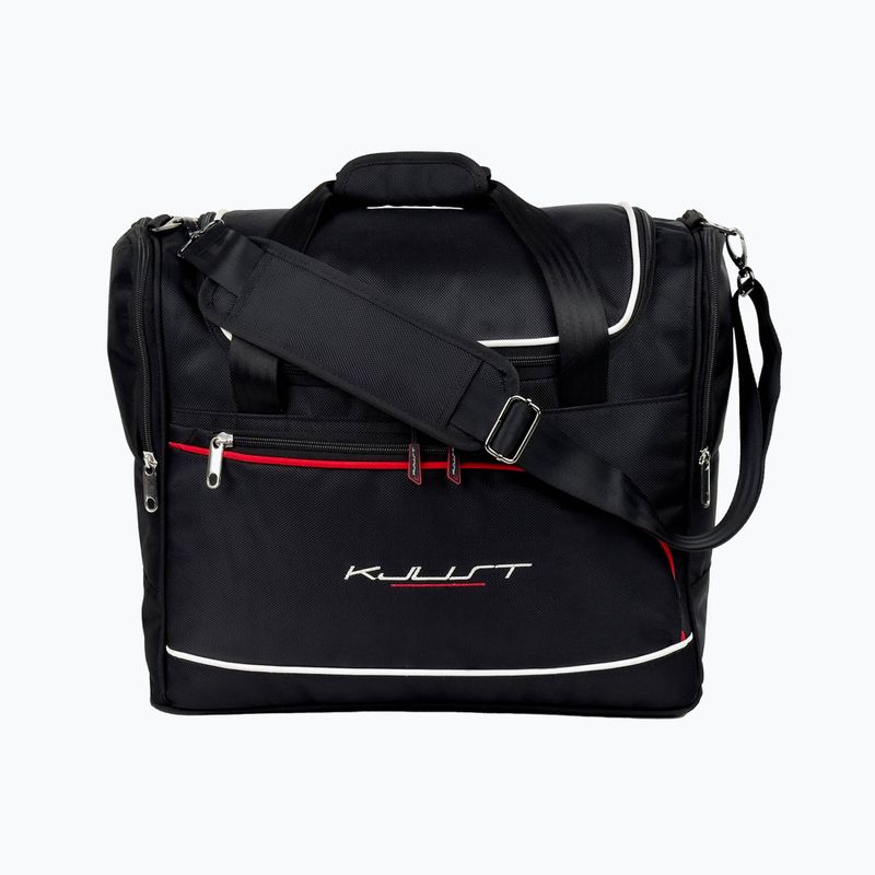 KJUST Audi A4 Allroad 2016+ sada tašiek do kufra 5 ks čierna 4