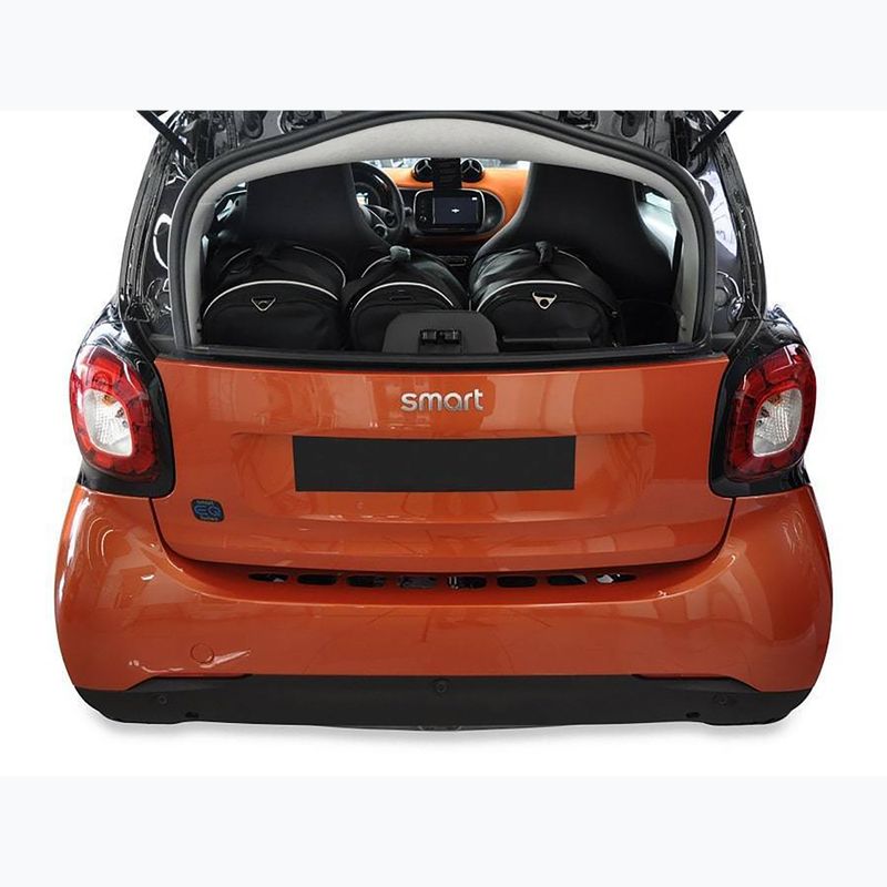 KJUST Smart Fortwo Coupe Ev 2020+ 3 sada tašiek do batožinového priestoru čierna. 17