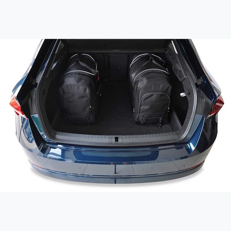 KJUST Sada tašiek do kufra Škoda Octavia Liftback 2020+ 5 ks čierna. 14