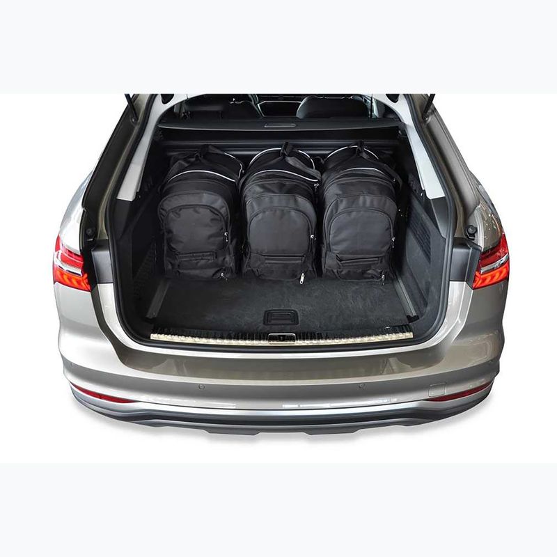 KJUST Audi A6 Allroad sada tašiek do kufra 2019+ 5 ks čierna 16
