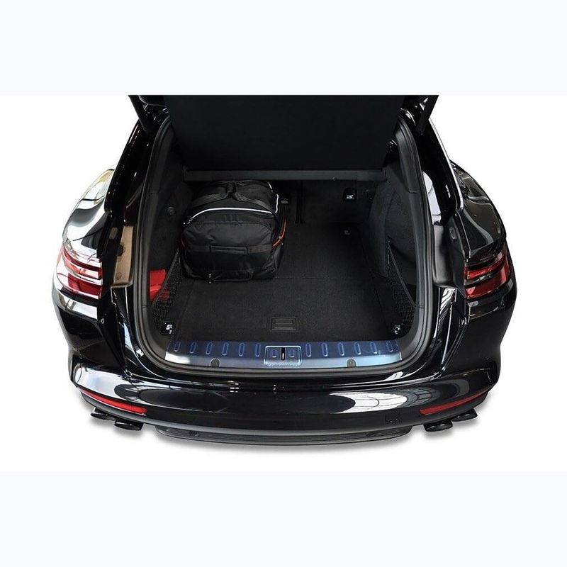 KJUST Porsche Panamera St 2017+ sada tašiek do kufra 4 ks čierna. 15
