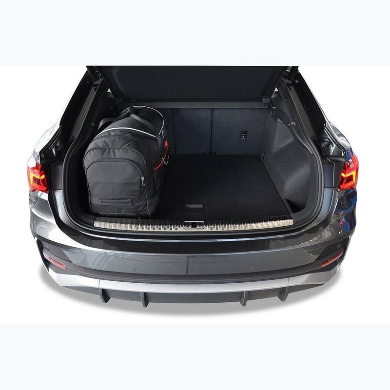 KJUST Audi Q3 Sportback sada tašiek do kufra 2019+ 4 ks čierna 20