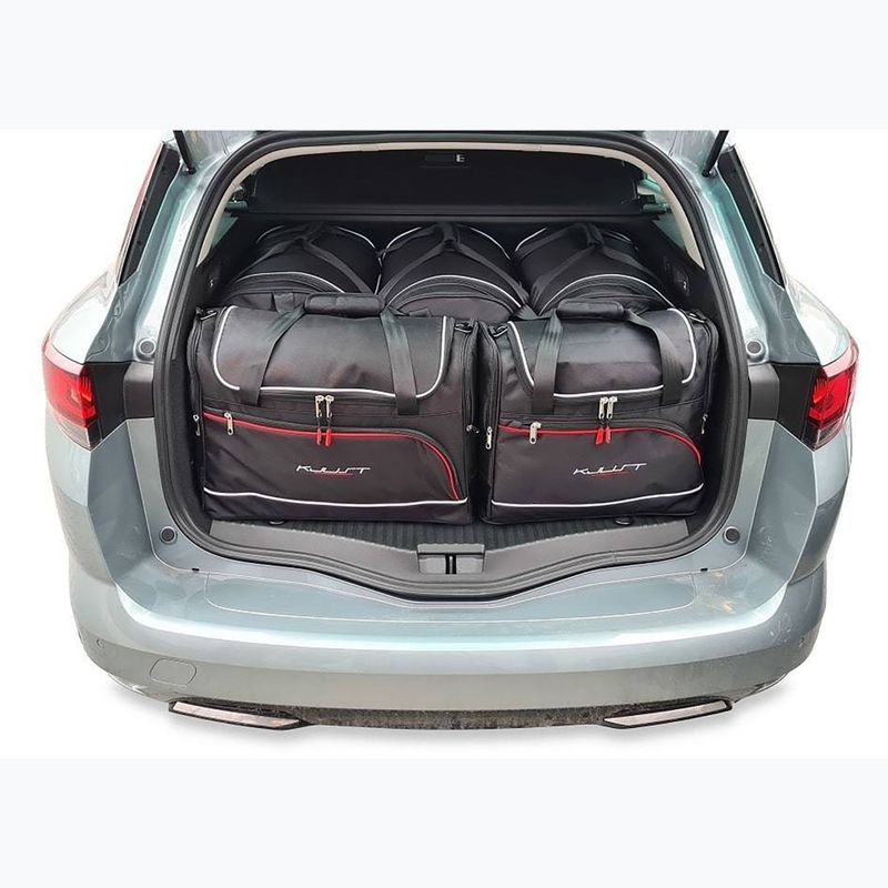 KJUST Renault Megane Grandtour Plug-In Hybrid 2020+ sada tašiek do kufra 5 ks čierna. 11