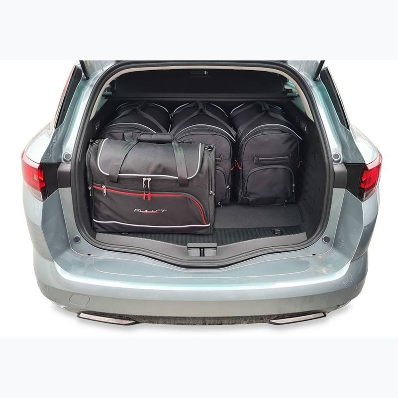 KJUST Renault Megane Grandtour Plug-In Hybrid 2020+ sada tašiek do kufra 5 ks čierna. 12