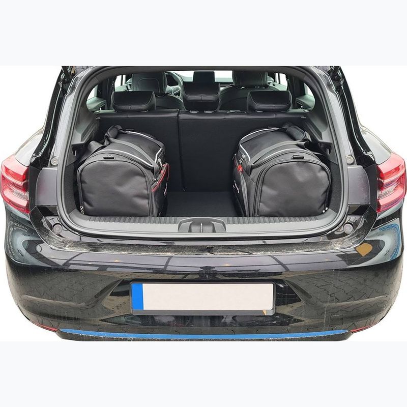 KJUST Renault Clio Hybrid 2020+ sada tašiek do batožinového priestoru 3 ks čierna. 9