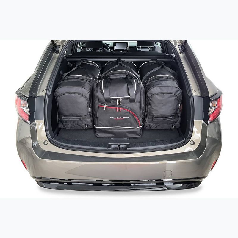 KJUST Toyota Corolla Touring Sports 2019+ sada 4 batožinových tašiek čierna. 15