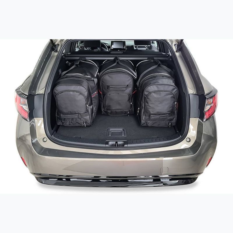 KJUST Toyota Corolla Touring Sports 2019+ sada 4 batožinových tašiek čierna. 16