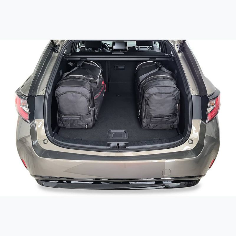 KJUST Toyota Corolla Touring Sports 2019+ sada 4 batožinových tašiek čierna. 17