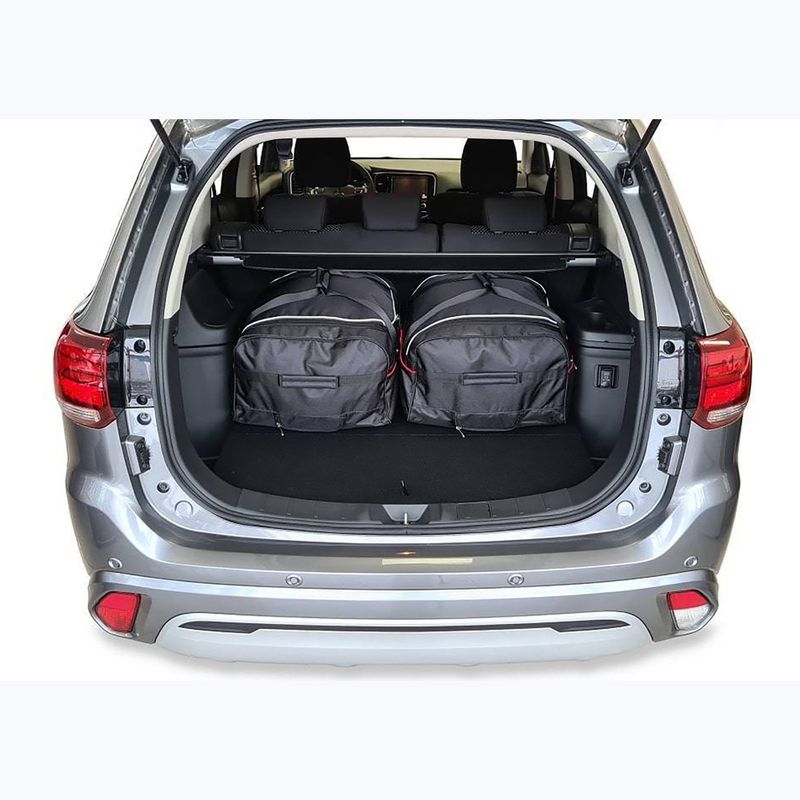 Sada tašiek do kufra KJUST Mitsubishi Outlander Phev 2014-2022 4 ks. čierna 13